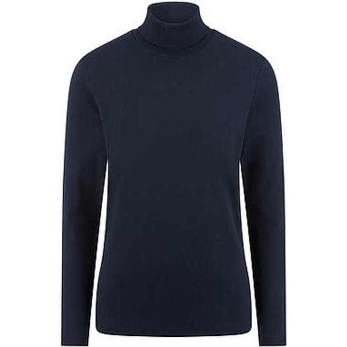 Colshirt Van Peter Hahn blauw
