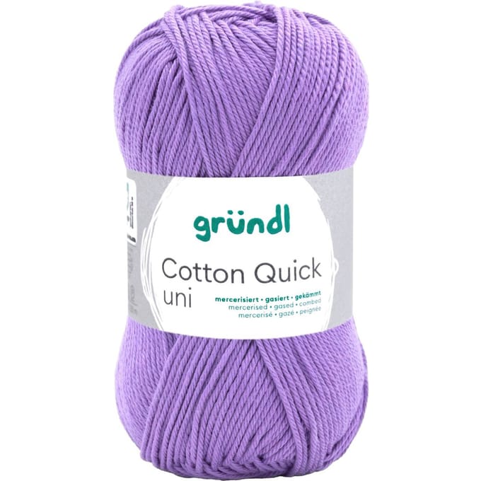 Gründl Wol "Cotton Quick uni" - Kleur 142