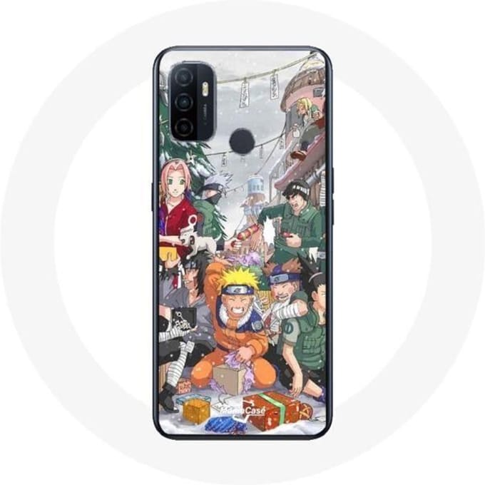 Coque pour Oppo A53 Naruto Christmas Day Anime Manga