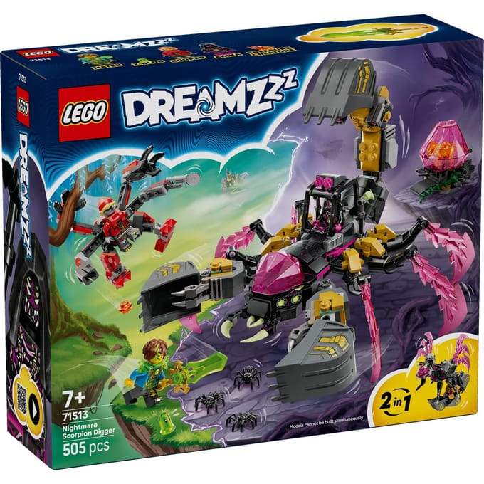 LEGO DREAMZZZ LEGO® DREAMZZZ 71513 Nachtmerrie schorpioen graafmachine