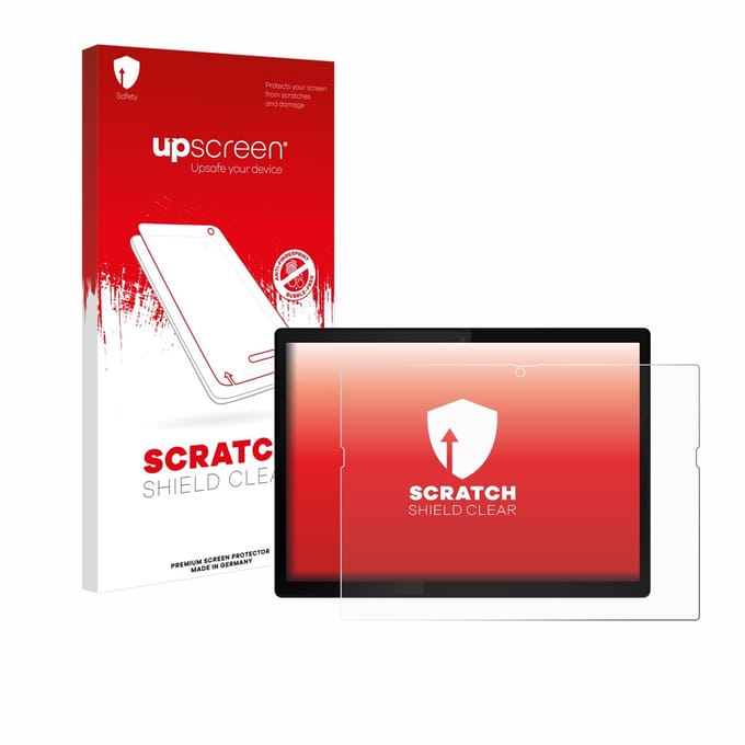 upscreen - Screenprotector voor Lenovo ThinkPad X12 Detachable Gen 2 - Folie Beschermfolie transparant