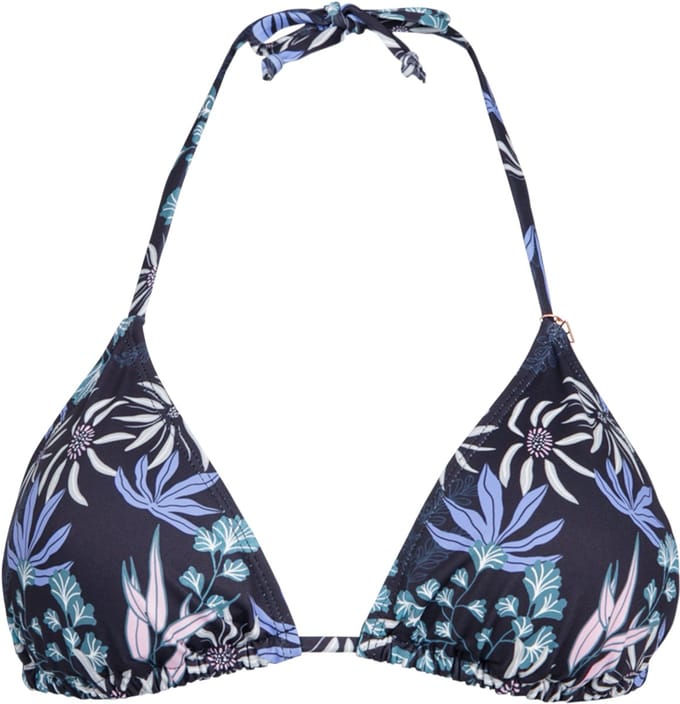 Brunotti - Novalee-Print - Bikini Topje Zwart - Dames - Triangel Bikini Top - 36