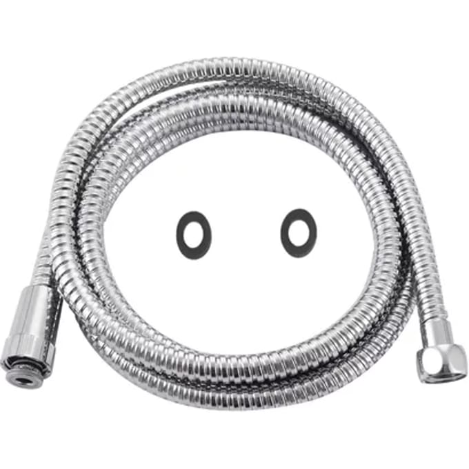 Aquavive Doucheslang - Anti-torsie - Universeel - Chroom - 80cm