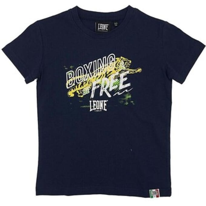 T-shirt Korte Mouw Leone 1947 Boy Short Sleeves Basic