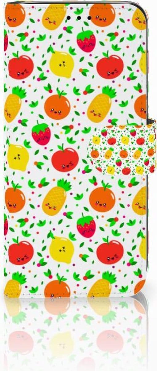 Book Case voor Huawei P20 Lite Book Cover Fruits
