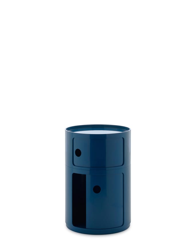 Kartell Nieuwe Componibili BIG 2 elementen - blauw