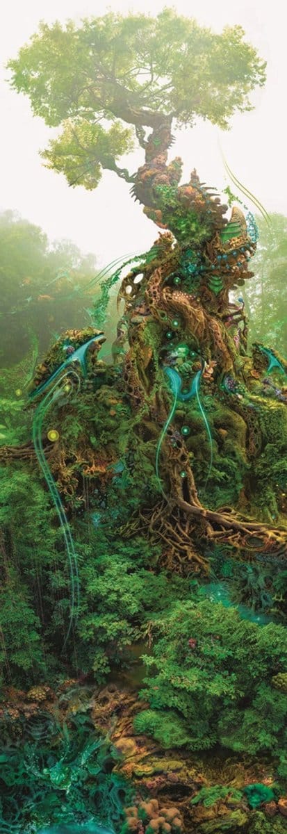Heye puzzel Cyanide Tree 1000 stukjes - verticale legpuzzel.