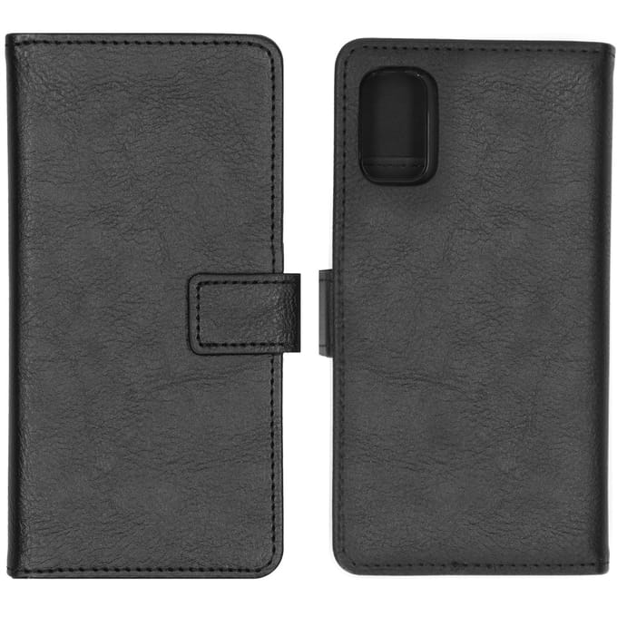 imoshion Hoesje - Geschikt voor Samsung Galaxy A41 - Luxe Bookcase - Zwart