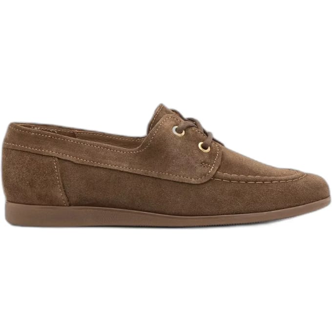 Dames veterschoenen van daim Ryłko Kinga