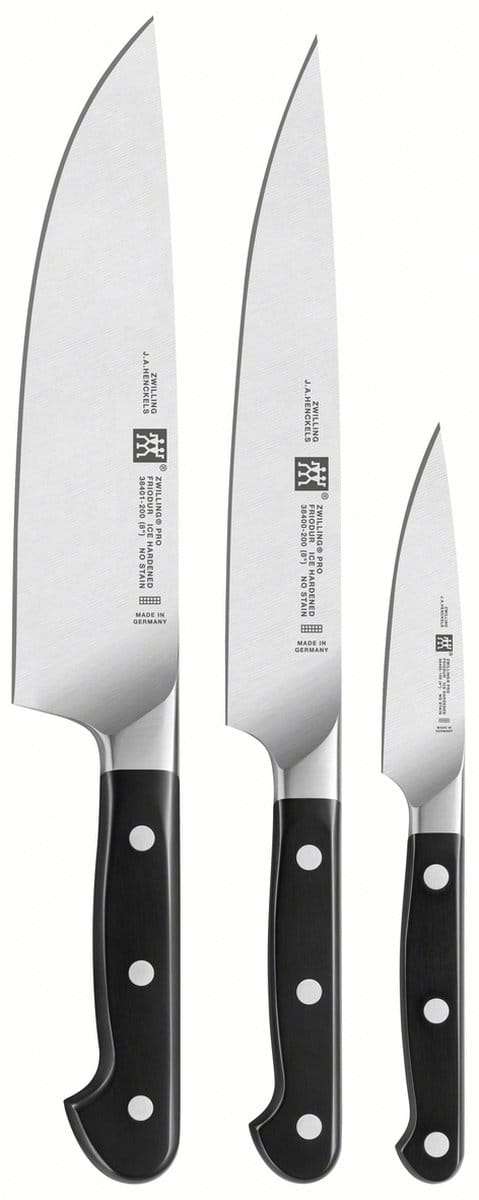 ZWILLING Pro 3-delige messenset