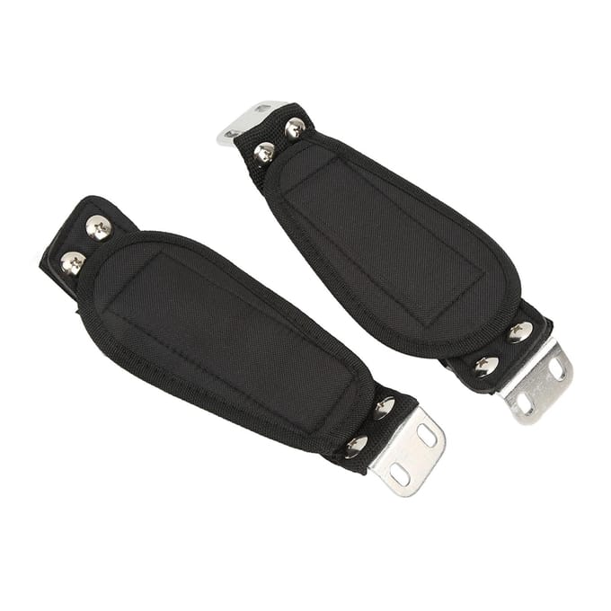 Mountainboard Voethouder Verstelbare Voetvasthoudende Fixatieband Elektrische Scooter Accessoires black