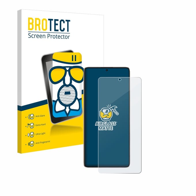 BROTECT - Screenprotector voor Xiaomi Poco F6 - Folie Beschermfolie Beschermglas matte