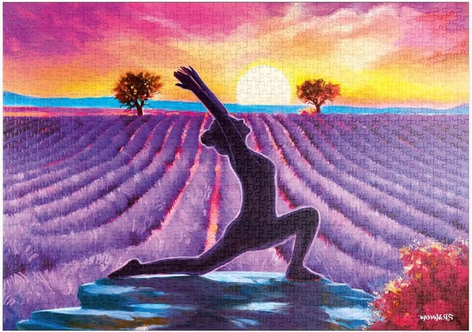 Legpuzzel - Bloemenpuzzel - Ontspanning - Hoge resolutie print - 1000 stukjes - Multicolor