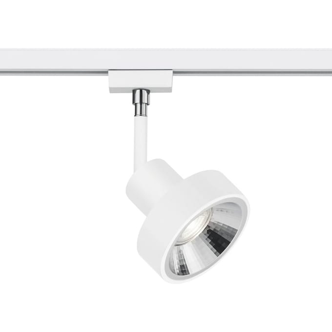 Trio Lighting DUOline 780701 railspot, Ø 11 cm, wit, 2-fase, GU10