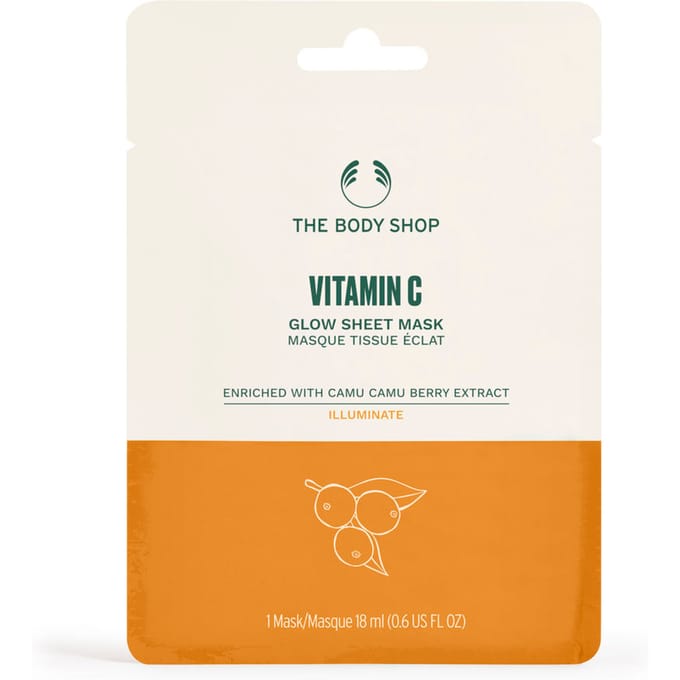 Vitamine C Glow Sheetmasker 18 ml
