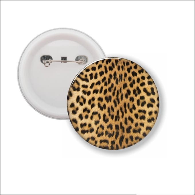 Button Met Speld - Panterprint