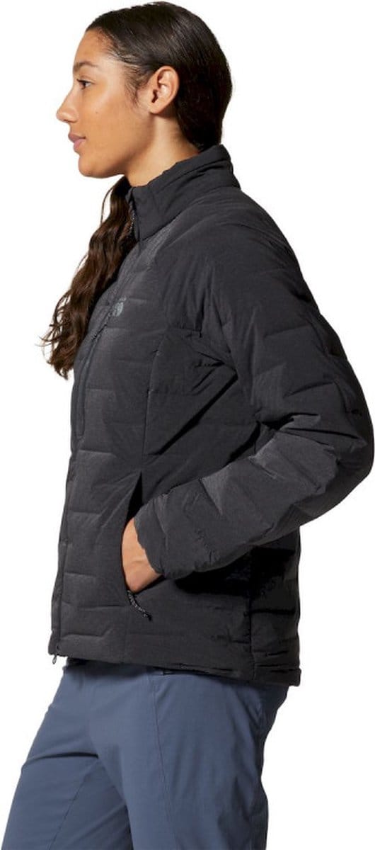 Mountain Hardwear Stretch Down Jacket - Donsjack - Dames Dark Storm Heather S