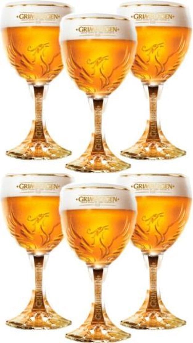 Grimbergen Bierglazen - 33cl - Set van 6 stuks