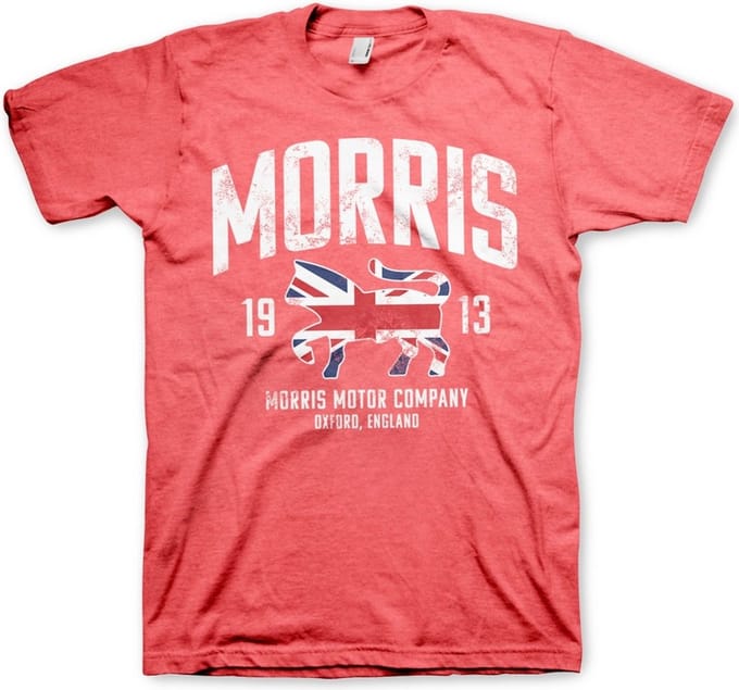 Morris Motor Company T-shirt Red-Heather