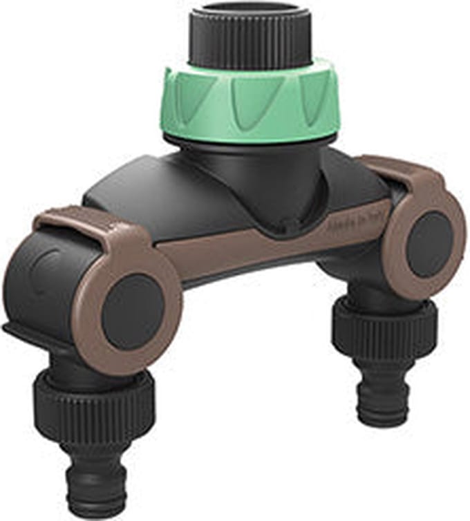 G.F. Garden Reco - Waterverdeler - Slangkoppeling 3/4" - 2 aansluitingen