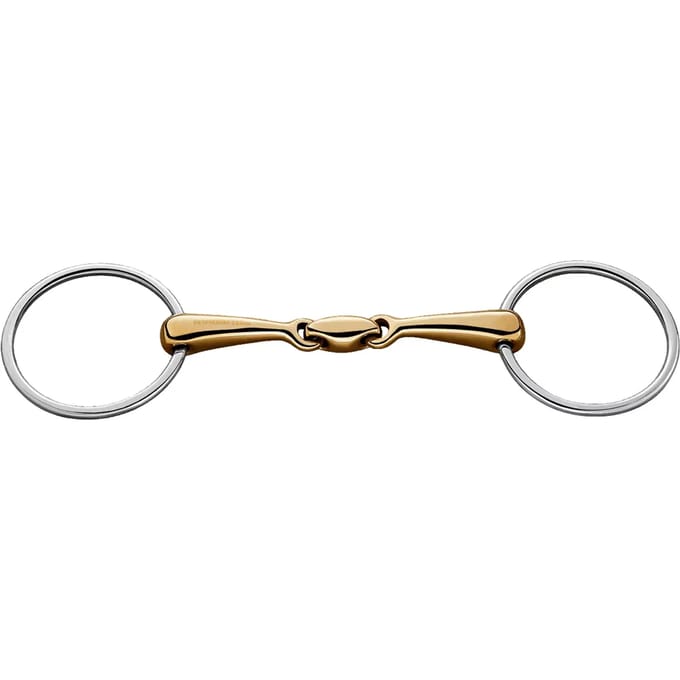 Dubbel bit voor paarden Sprenger Basic 70 mm