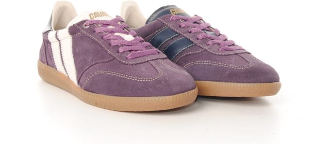 Caval dames sneaker cava suède paars