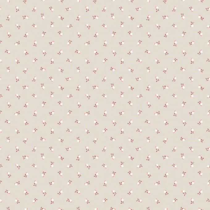 Boråstapeter Vliesbehang 7780 - Adorn - Bloemen Beige - 53cm x 10.05m