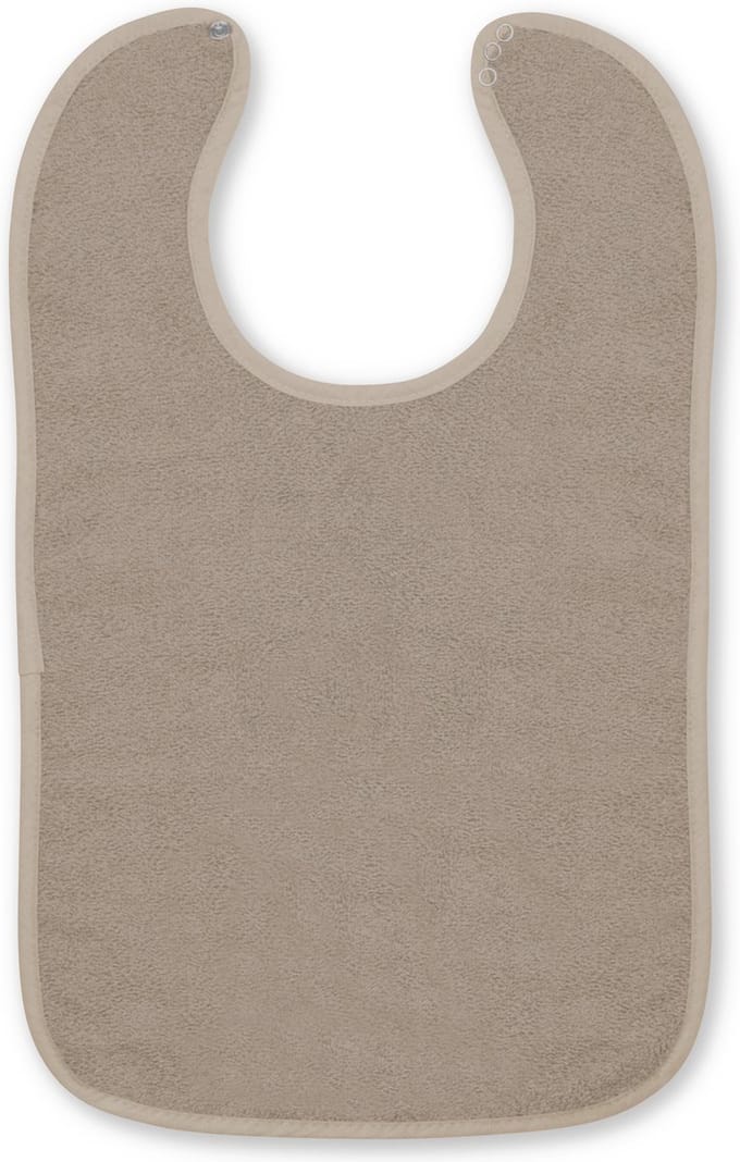 Mingle Moose-slab badstof- met drukkers -extra groot- 30x50-taupe- 6 stuks