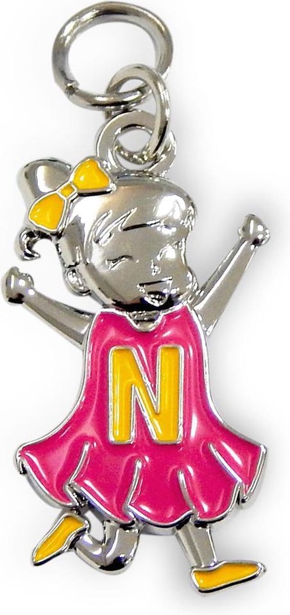 Bedeltje - N - Meisje - Charms for you