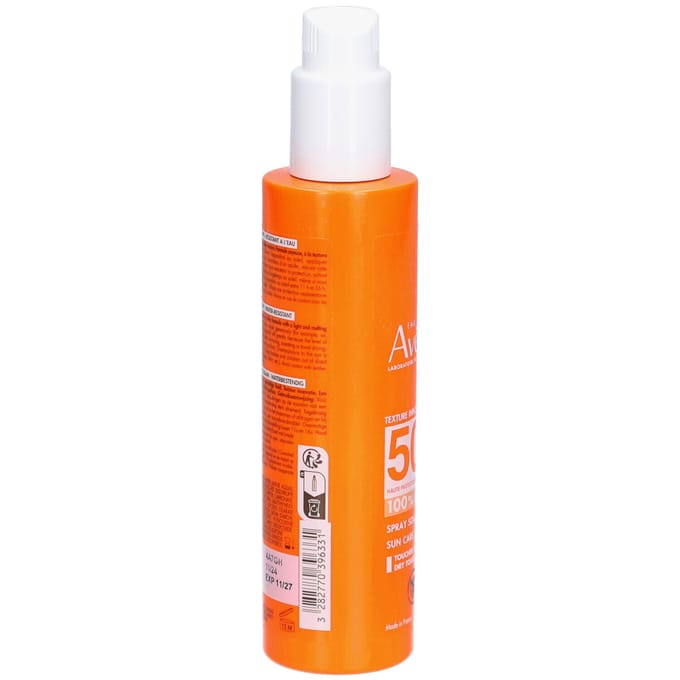 Avène Zonnebrandspray 100% Onzichtbaar SPF50 200 Zonnecrème