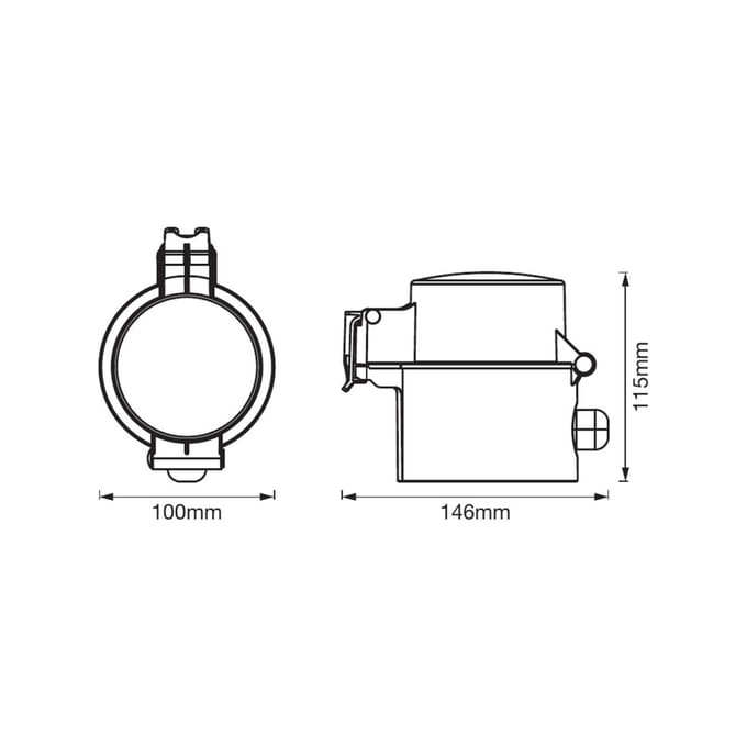 LEDVANCE SMART+ WiFi Outdoor Plug-in EU IP44