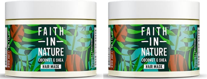 FAITH IN NATURE - Hair Mask Coconut - 2 Pak
