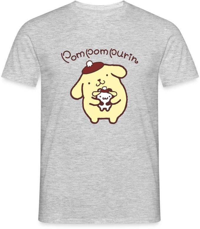 Pompompurin Met Muffin Verkleed Als Pompom Purin T-Shirt Heren