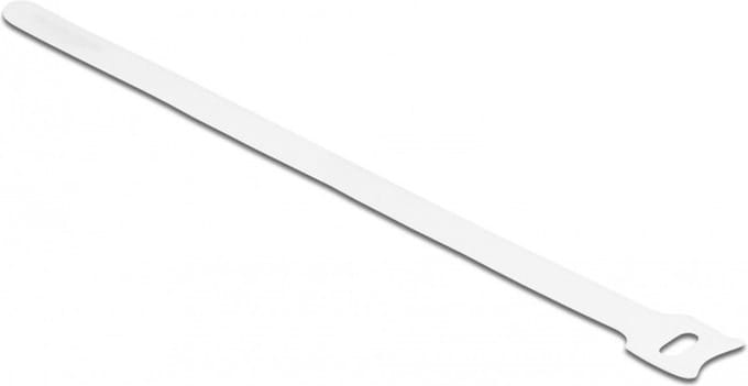 Haak-en-lus kabelbinding l 250 x w 12 mm wit 10 stuks