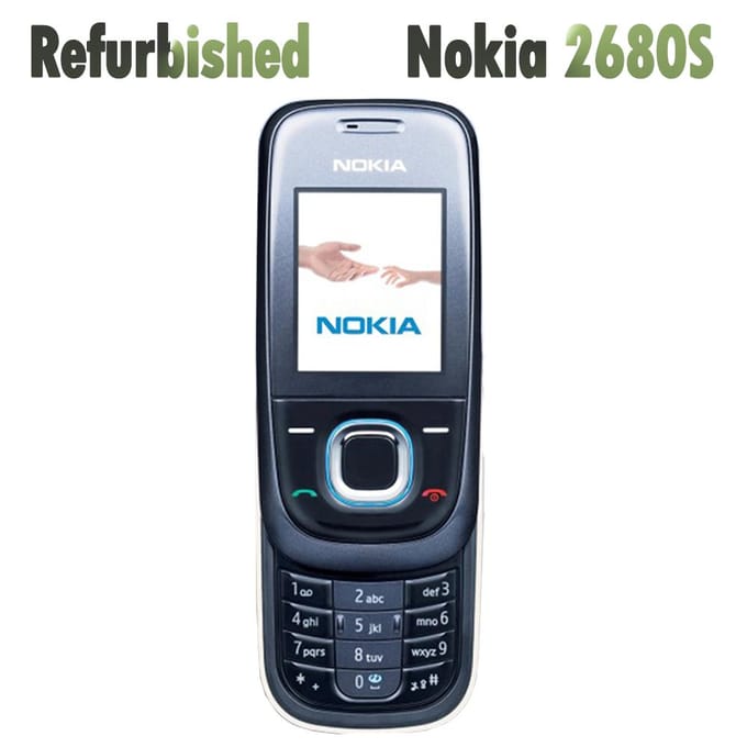 Gereviseerde originele Nokia 2680 Slide mobiele telefoon Simple Set