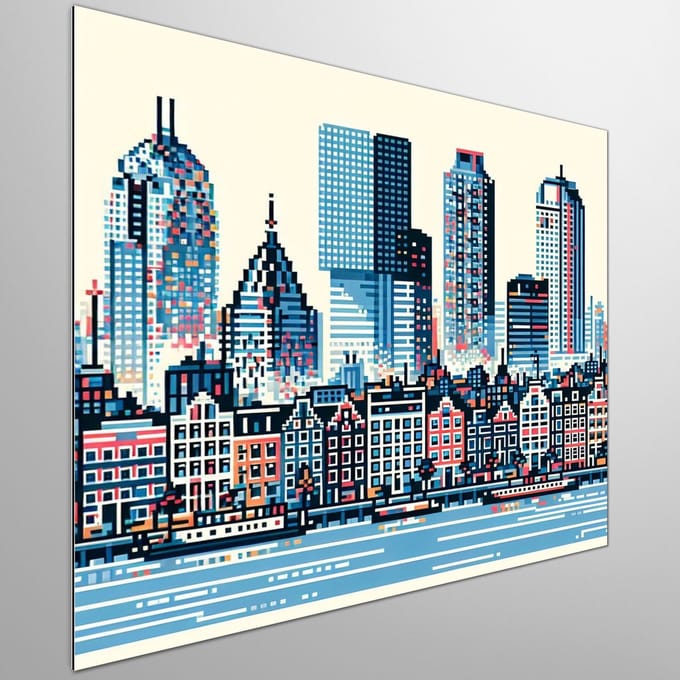 Kunstprint | Wanddecoratie | Dibond | 50 × 50 cm