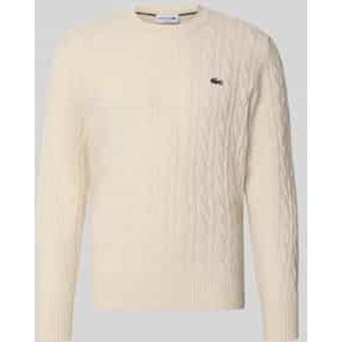 Regular fit pullover van pure wol