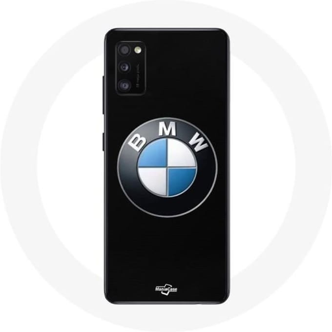Coque pour Samsung Galaxy S20 plus BMW Logo fond noir
