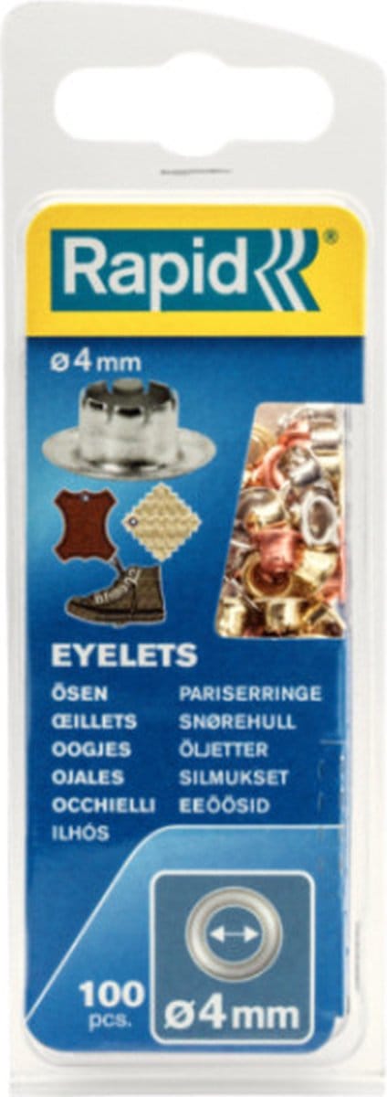 Oogjes rapid ø4mm - 5 stuks