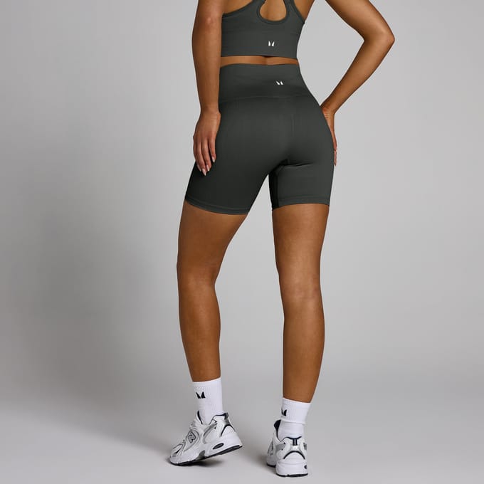 MP Shape naadloze fietsshort voor dames - Donkerschaduwgrijs - M
