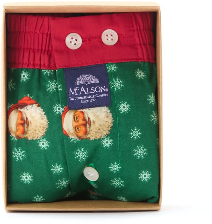 McAlson Boxershort - Christmas Carol Green XL