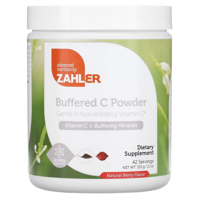 Zahler Poudre tamponnée C, baies naturelles, 11 oz (315 g)