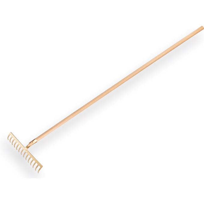 Tuinhark OFFNER | 14 tands | gebogen | met steel