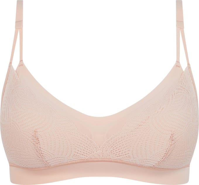 Chantelle - SoftStretch - Kanten bralette - Golden Beige - Maat XL/2XL