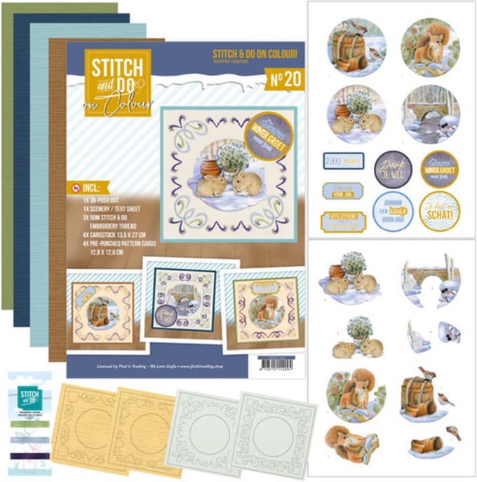 Stitch and Do on Colour 020 - Jeanine's Art - Winter Garden