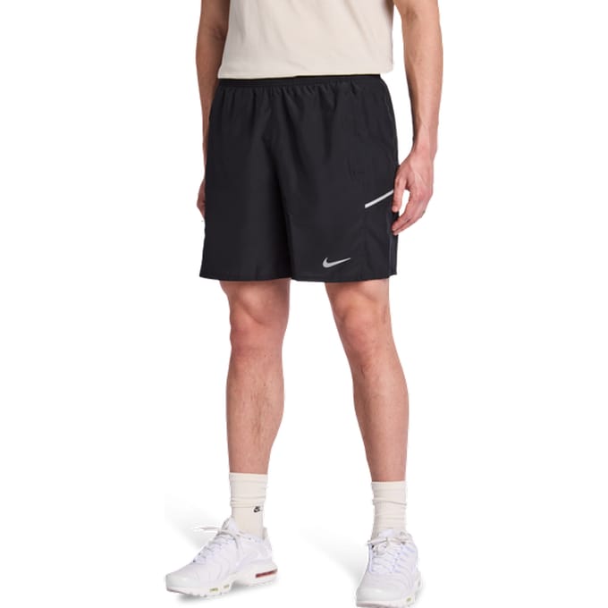 Nike Miler Korte Broeken Heren - Zwart - Maat M - Poly Woven