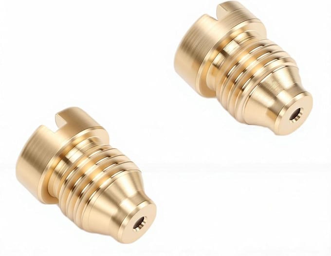 Schuimkanon openingen - Messing tips - Effectieve reiniging - Duurzaam messing materiaal - 2 stuks 14 mm - Messing
