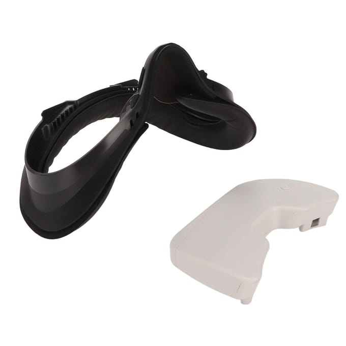 Interface faciale à circulation d'air active pour Oculus Quest 2, coussinet de protection faciale en silicone PU Apple pattern