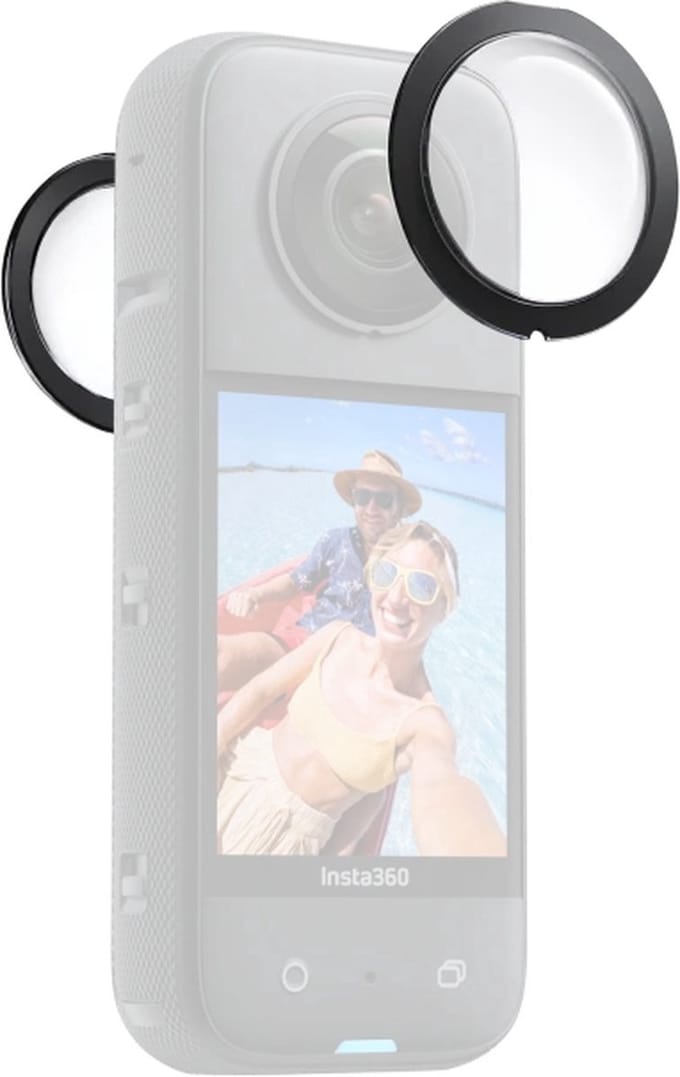 Insta360 - X3 Standard Removable Lens Guards - Bescherm je lenzen