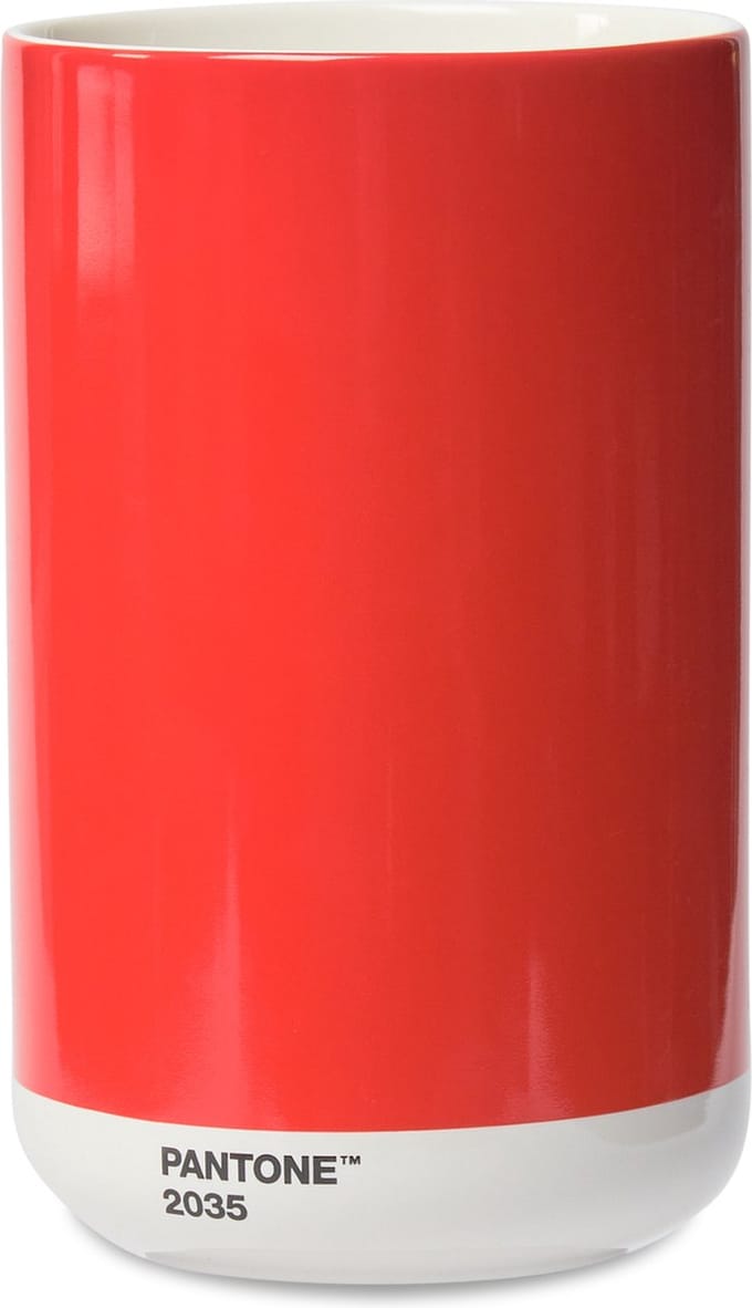 Copenhagen Design - Pantone Vaas - Rood - 2035 - Keramiek - 1L